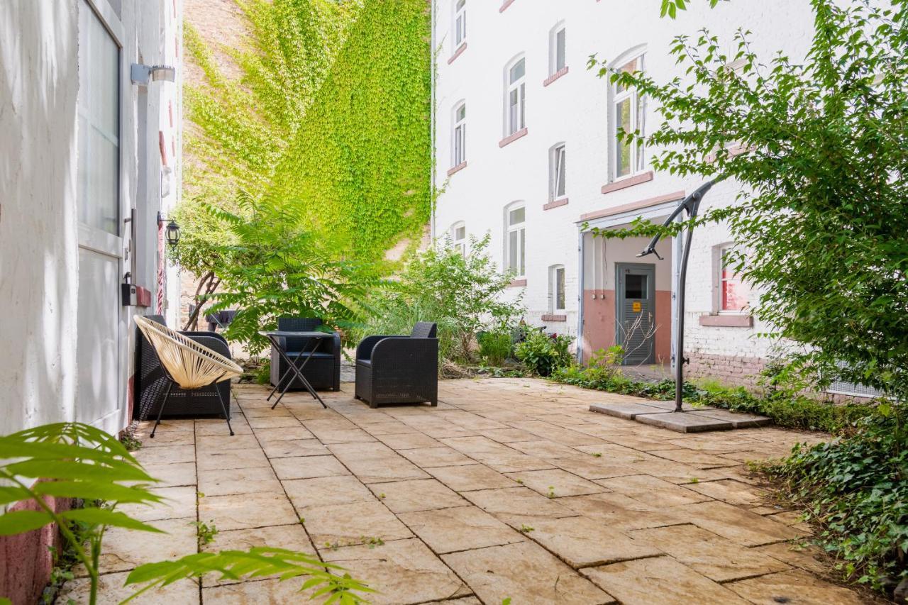 Homebydoni - Kueche I Terrasse I 500 Mbits Wifi I Design Loft Nahe Rmcc & Staatstheater Wiesbaden Eksteriør billede