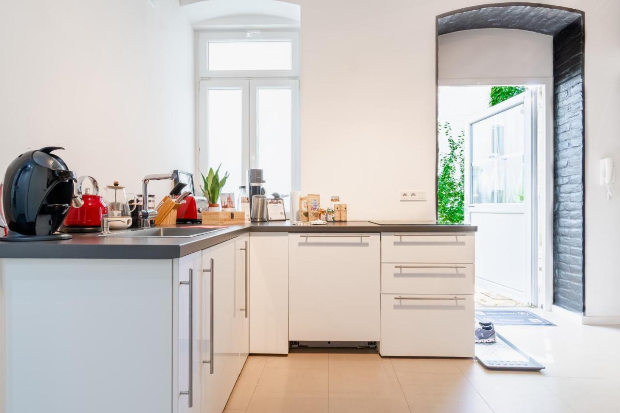 Homebydoni - Kueche I Terrasse I 500 Mbits Wifi I Design Loft Nahe Rmcc & Staatstheater Wiesbaden Eksteriør billede