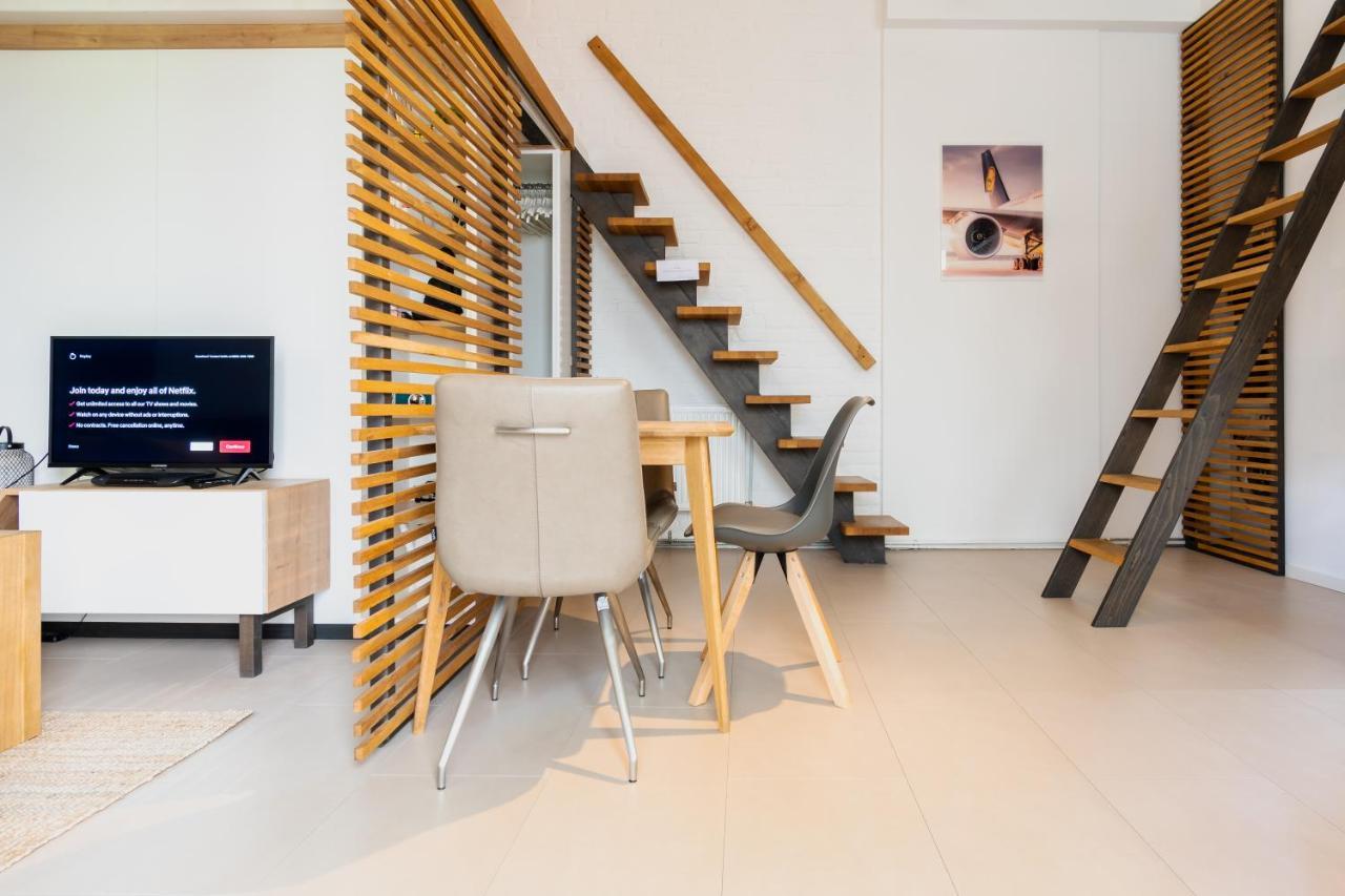 Homebydoni - Kueche I Terrasse I 500 Mbits Wifi I Design Loft Nahe Rmcc & Staatstheater Wiesbaden Eksteriør billede
