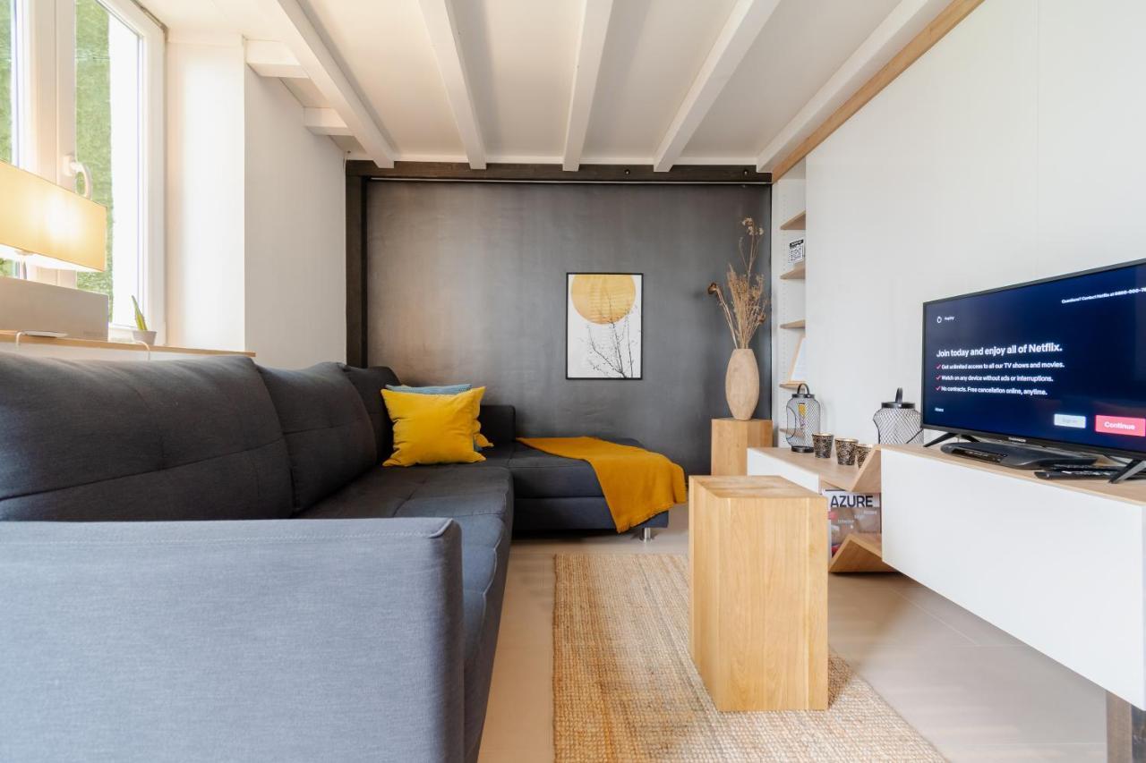 Homebydoni - Kueche I Terrasse I 500 Mbits Wifi I Design Loft Nahe Rmcc & Staatstheater Wiesbaden Eksteriør billede